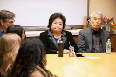 Learning to fear the bomb: Atomic survivors teach Brooklyn students the horrors of war