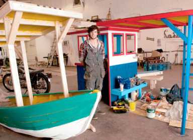 Art is a beach after Sandy