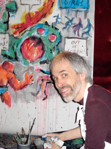 Cartoonists are the stars of this comic show