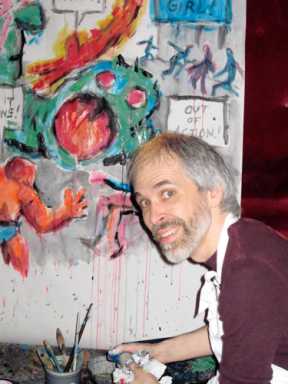 Cartoonists are the stars of this comic show