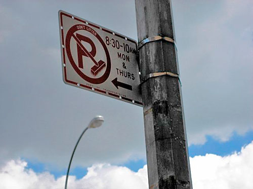 It’s a parking holiday!