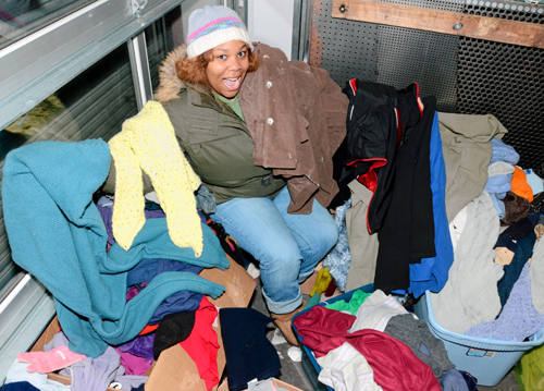 Dressed to fill! Relief workers say they’ve got too much clothing