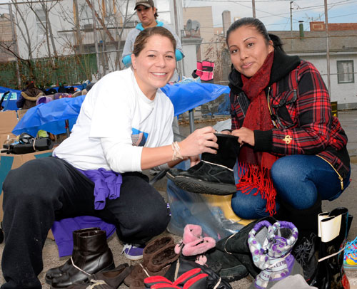 Hand-in-hand! Volunteers work to pull Coney Island and Brighton Beach through catastrophe