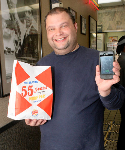 Burger King delivery service will give you one whopper of a waist line, nutritionists say