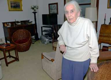 She’s 82, has lived in the Bossert Hotel for four decades, and wants to stay there