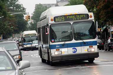 Bus-aster! Seventh Ave’s two lines behaving like one