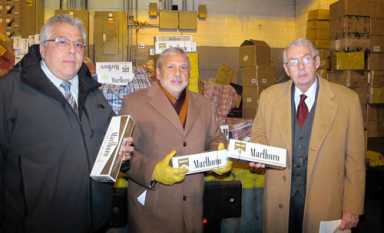 DA Hynes: Six million counterfeit cigarettes from China seized