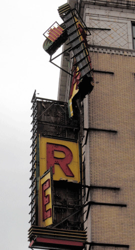 Storm-damaged Shore Theater marquee to be replaced