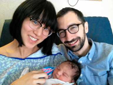 Deputy editor Ben is a proud dad!