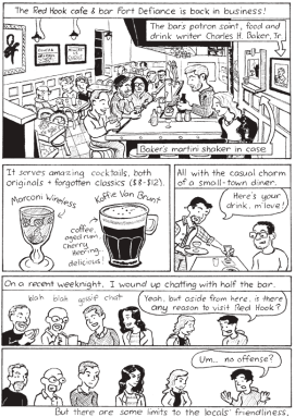 Our Bartoonist sticks up for Sandy-slammed Red Hook
