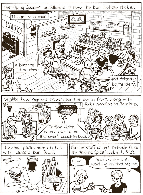 Our Bartoonist mingles with locals, sports fans at Atlantic Avenue bar