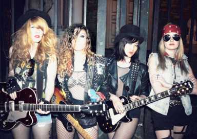 Imagine Guns N’ Roses — in fishnets
