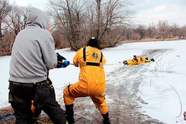 On thin ice: Rickety Prospect Park rescue ladders a danger, activists claim