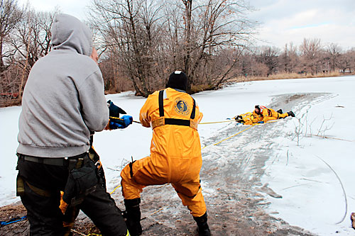 On thin ice: Rickety Prospect Park rescue ladders a danger, activists claim