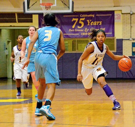Senior duo paces Bishop Loughlin past Mary Louis