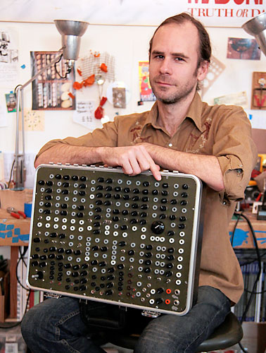 Musical pieces: Musician makes his own modular instruments