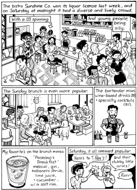 Trust our drinking cartoonist: Sunshine Co. rises