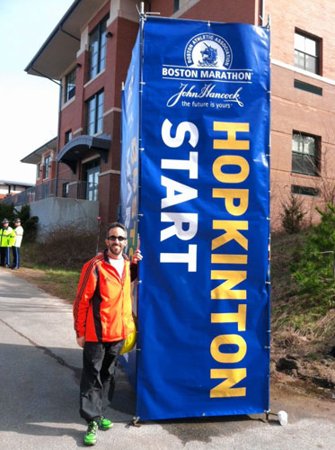 Triumph and tragedy for Brooklyn runner in Boston