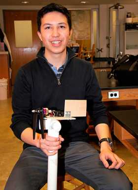 If he designs it, he will win