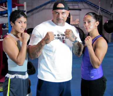 Boxing babes beat the odds