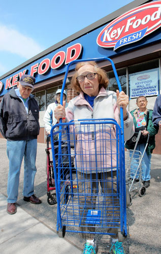 Brighton seniors upset only local grocery shuttered since Sandy