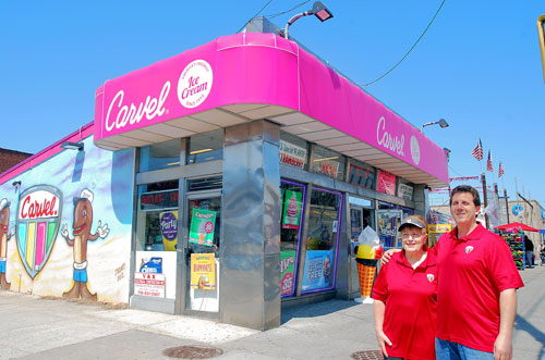 A scoop of classic Carvel