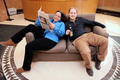 Chaising donations: Non-profit raises cash selling couch