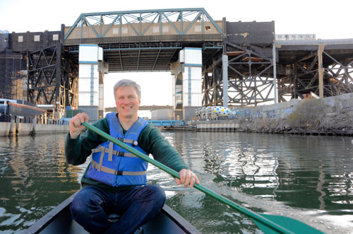 Row, row, row your boat — down the Gowanus Canal