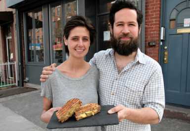 Get your free grilled cheese sandwich!