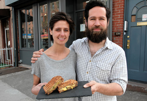 Get your free grilled cheese sandwich!