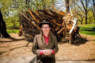 Falling for a work of art: Plants knocked down in hurricane used for tree house