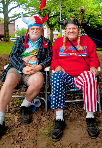 Battlegrounds and braids: Viking festival in Bay Ridge spreads culture, combat