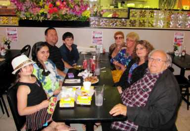 The Screecher clan gets a kosher Mom’s Day