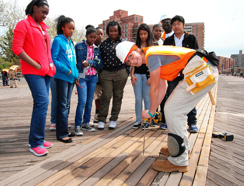 You can build it — Boardwalk tour teaches kids about construction careers