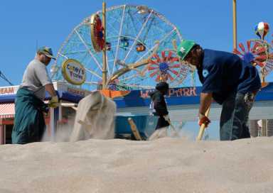Sandy in Coney — again!