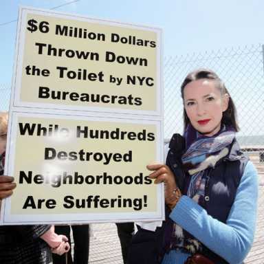 Residents rage against the latrines