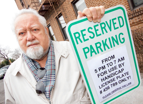 Senior to city: Sell me the parking spot in front of my home!