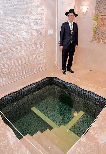 It’s a mikvah mitzvah!