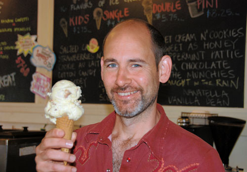 Ice cream with all the fixings