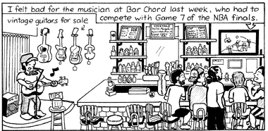 Bartoonist strikes a chord