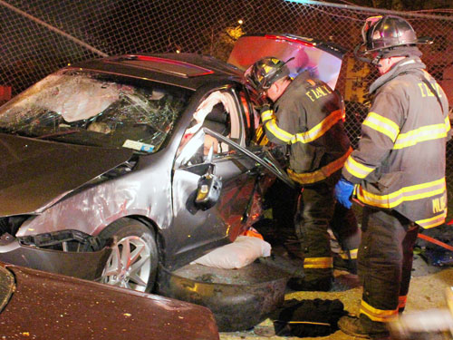 Alleged speeding drunk mows down, kills woman on sidewalk