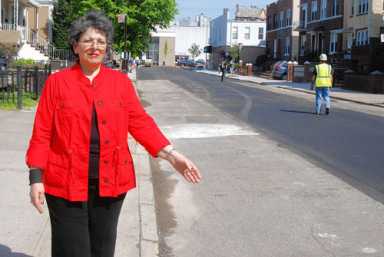 ROAD RAGE: Residents say needs to repave entire sinkhole street