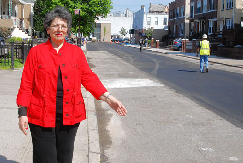 ROAD RAGE: Residents say needs to repave entire sinkhole street