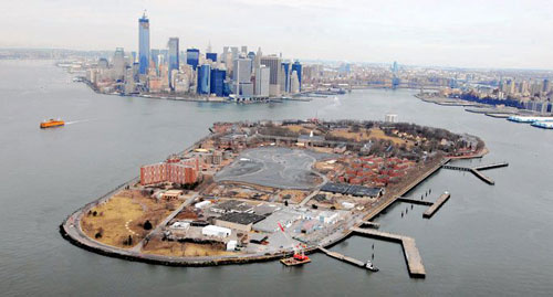 That loud noise on Sunday morning? That’s a building on Governor’s Island being blown up