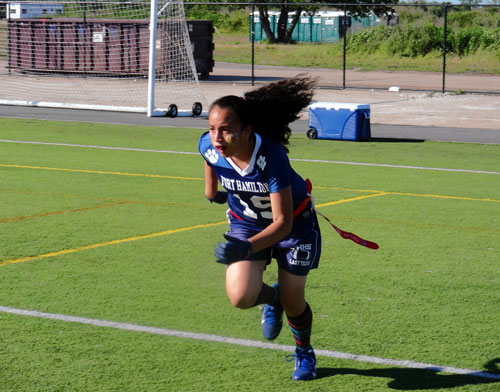 Heavy-hearted Fort Hamilton falls in second-straight flag football final