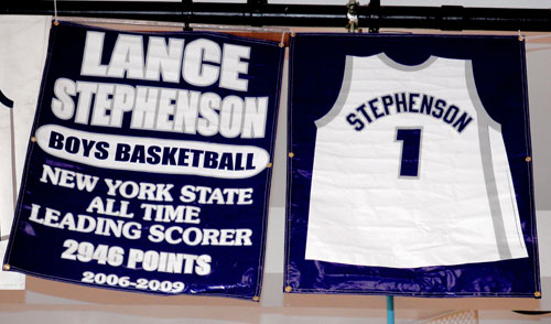 Lance Stephenson Lincoln High School Basketball Jersey Custom Throwback  Retro Jersey