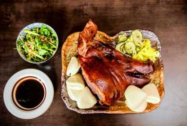 A pig-headed dish