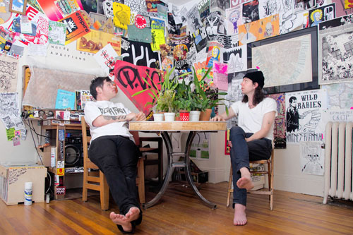 Shot through the art