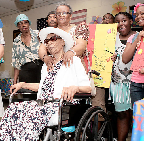 114 years old and still gathering those candles