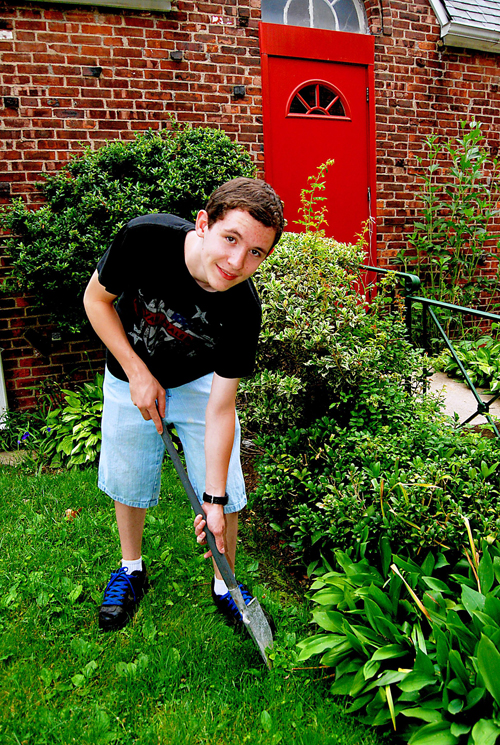 Scout beautifies church grounds to earn his organization’s highest award